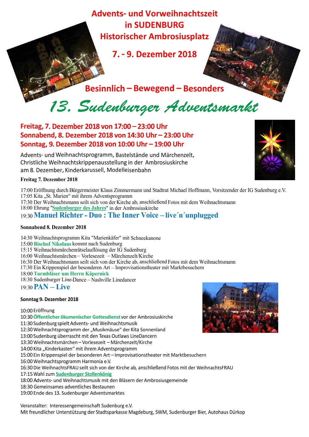 2018 AdventsmarktProgrammA