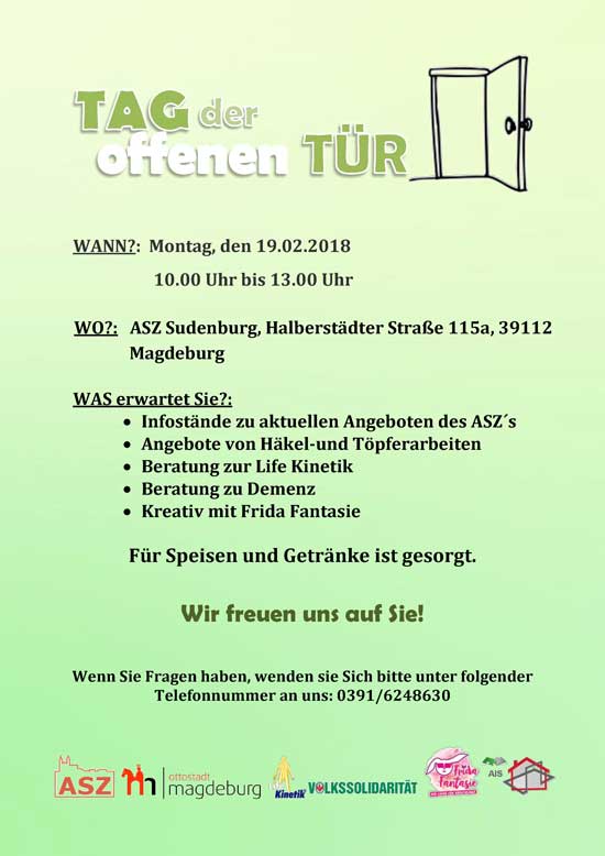 ASZ TagDerOffenenTuer 2018
